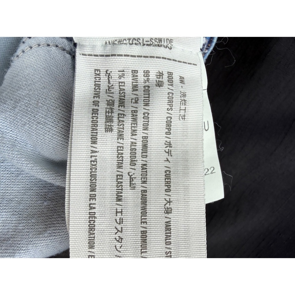 Abercrombie & Fitch The 90s Straight Jeans 29 Blue Curve Love Ultra High Rise - Picture 6 of 10